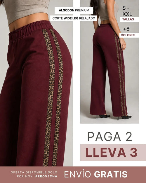 PANTALON AKIRA ANIMAL PRINT