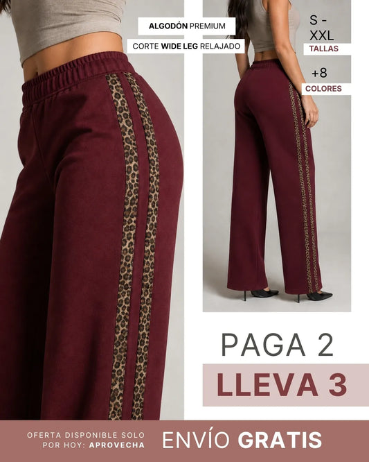 PANTALON AKIRA ANIMAL PRINT